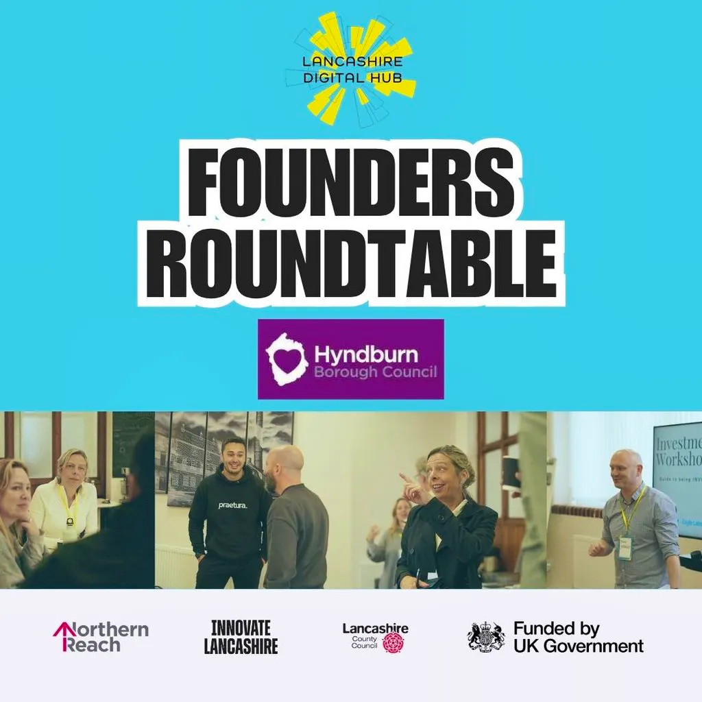 Founders Roundtable: Digital and Tech Edition at Accrington And Rossendale College