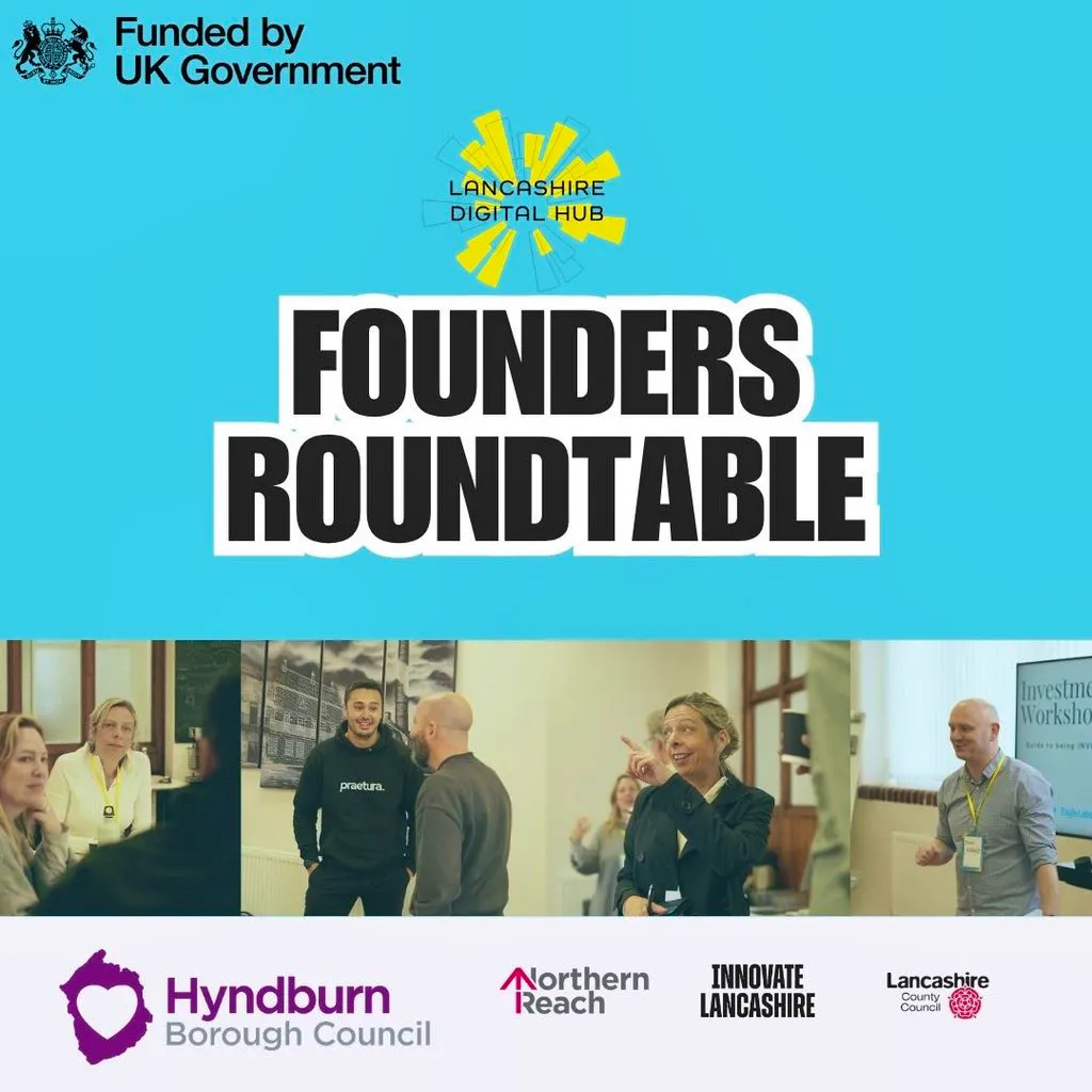 Founders Roundtable: Digital and Tech Edition at Accrington And Rossendale College