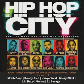 Hip Hop City London 2026 |The Ultimate Rap & Hip Hop Night at T
