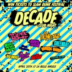 Decade Club Night - Pop Punk, Emo & Karaoke at La Belle Angele