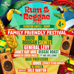 Rum & Reggae 2026 | Elvaston Castle, Derby