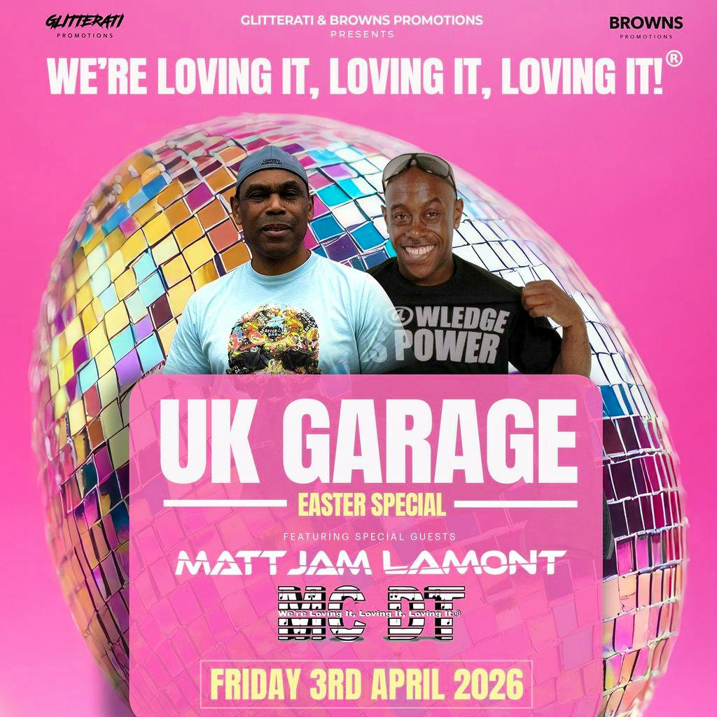 UK Garage easter Special Matt Jam Lamont & MC DT | Après at Bier Keller