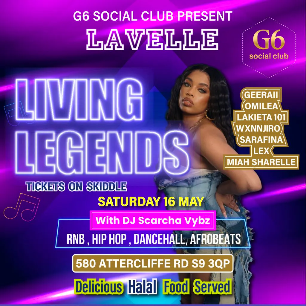 Living Legends at G6 Social Club