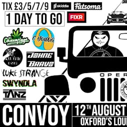 CONVOY - Oxford's Hip-Hop Showcase Tickets | The Bullingdon Oxford  | Fri 12th August 2022 Lineup