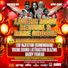 Lover's Rock Revival & Rare Groove