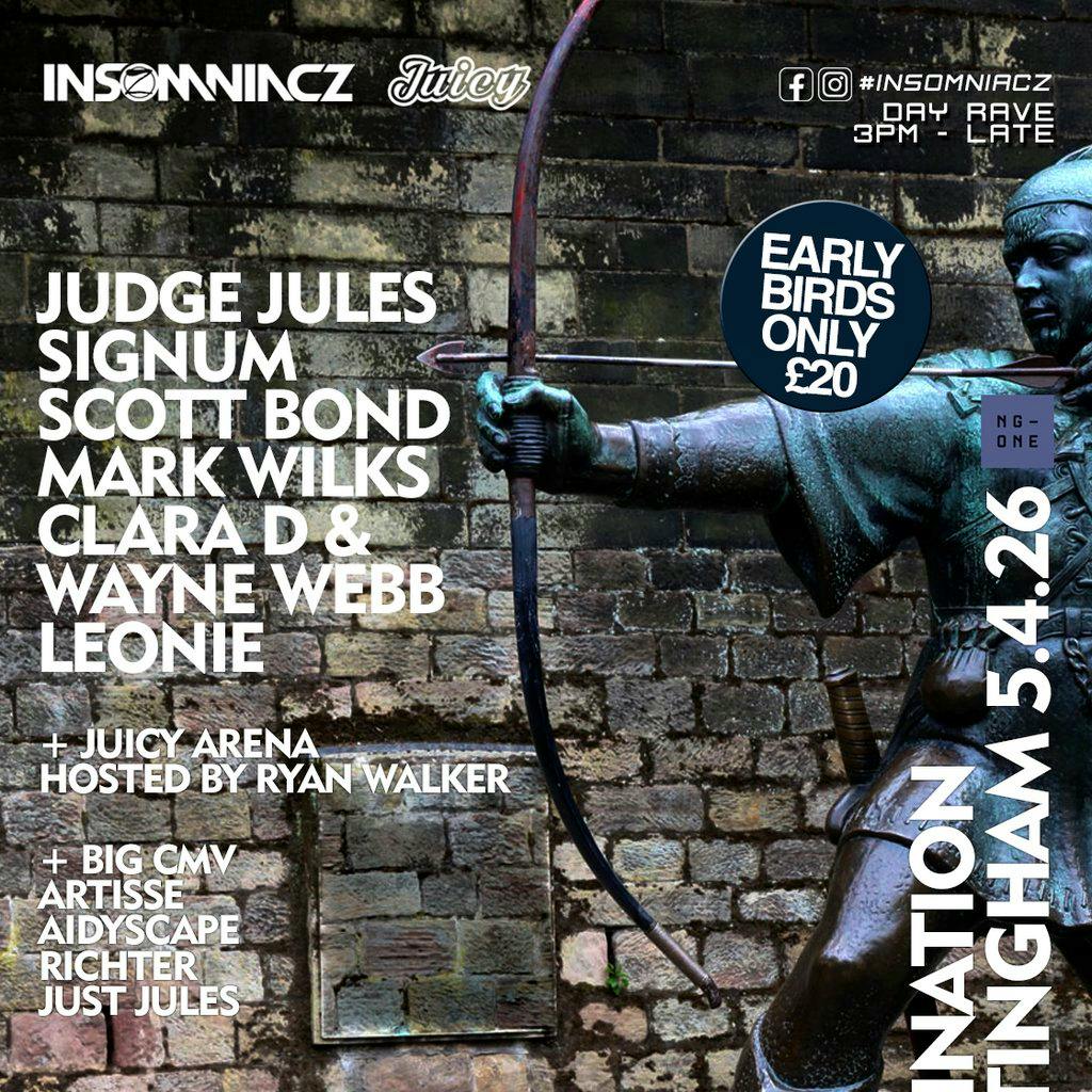Insomniacz: Destination Nottingham at NG ONE Night Club