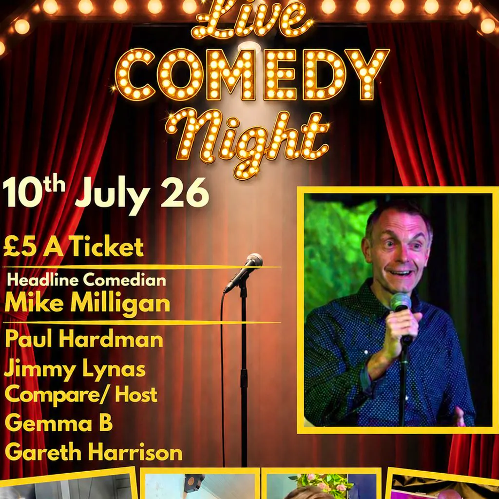 Comedy night at the Longlands club Middlesbrough TS42HF at Longlands Bar