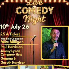 Comedy night at the Longlands club Middlesbrough TS42HF