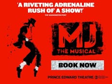 Mj The Musical at Prince Edward Theatre