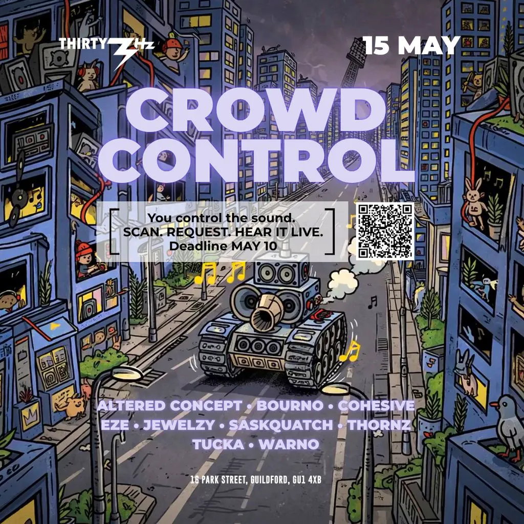 Crowd Control at Thirty3Hz