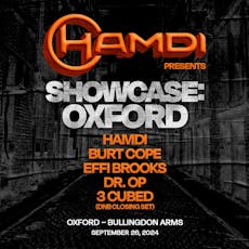 HAMDI - Showcase Tour // ft. BURT COPE Support at The Bullingdon