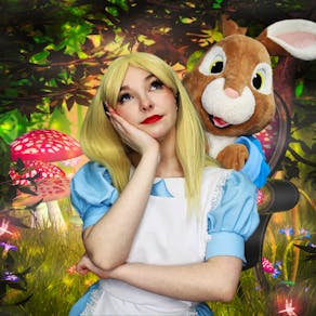 Alice in Wonderland and Mr Rabbits adventures 