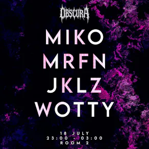 OBSCURA AGENCY NIGHT (free event)