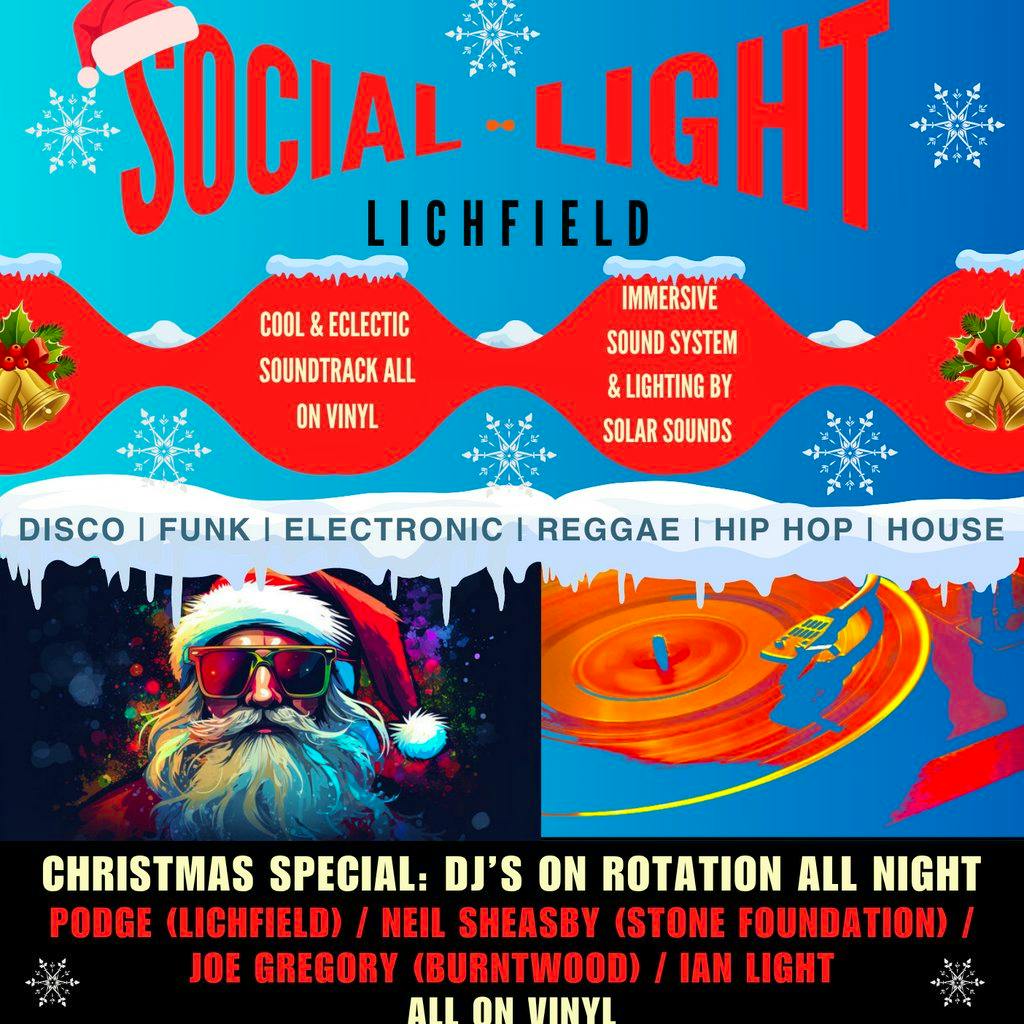 Social Light - Christmas Special, Lichfield at Brewhouse And Kitchen
