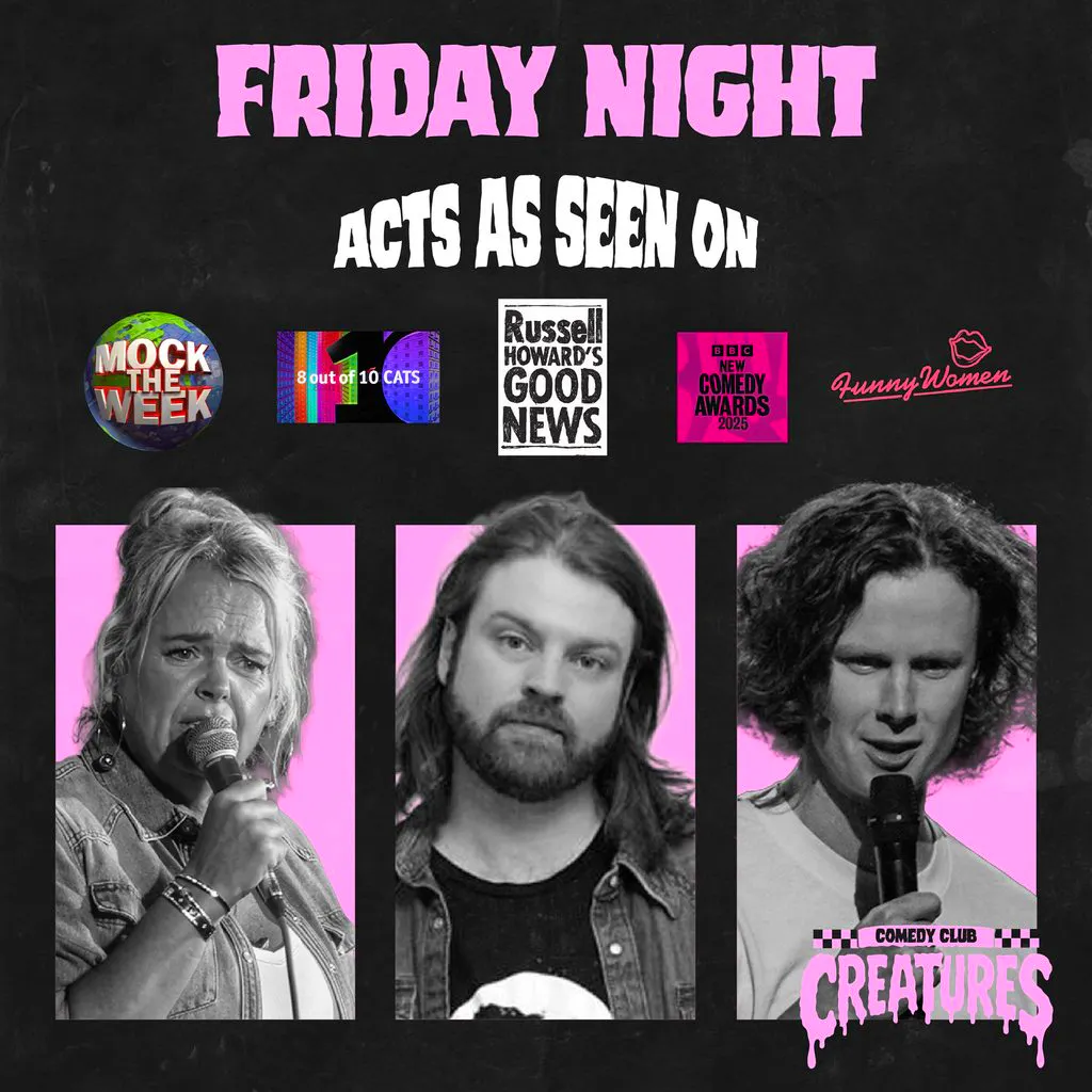 Friday Night Showcase|| Creatures Comedy Club at Creatures Comedy Club