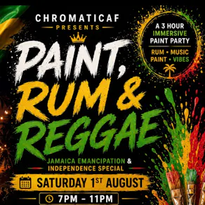 Paint, Rum & Reggae - Jamaica Independence Special