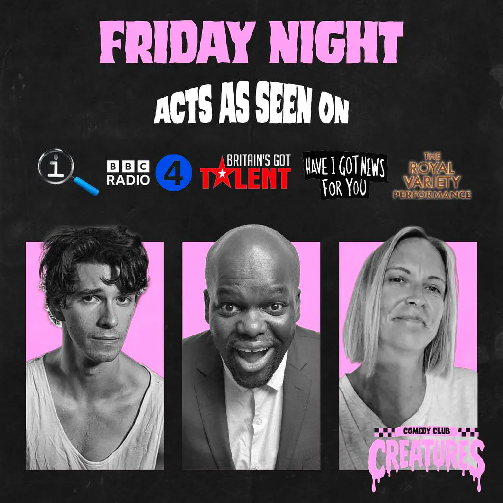Friday Night Showcase|| Creatures Comedy Club at Creatures Comedy Club