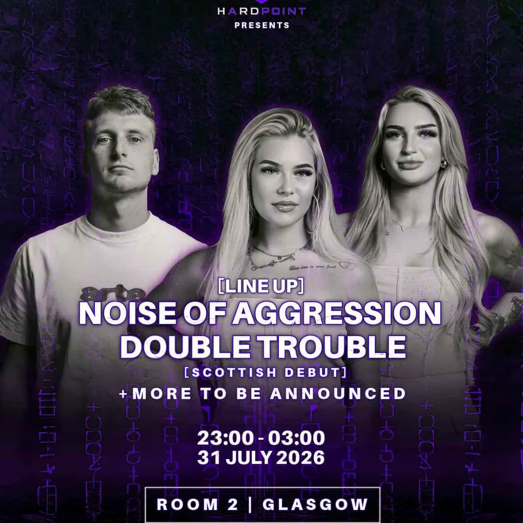 Hardpoint Presents: Double Trouble - Noise of Aggression + more at Room 2