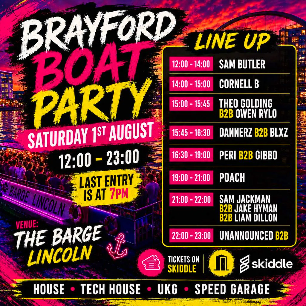 The Brayford Boat party at The Barge