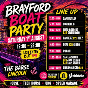 The Brayford Boat party