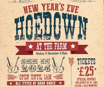 New Year's Eve Hoedown at the Farm 2023