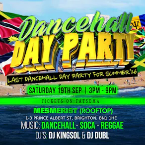 Dancehall Day - Party Summer'26 Closing Party