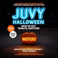 JUVY Under 18s - Halloween Tour - Tues 27 October - WATFORD at Timmy's 151