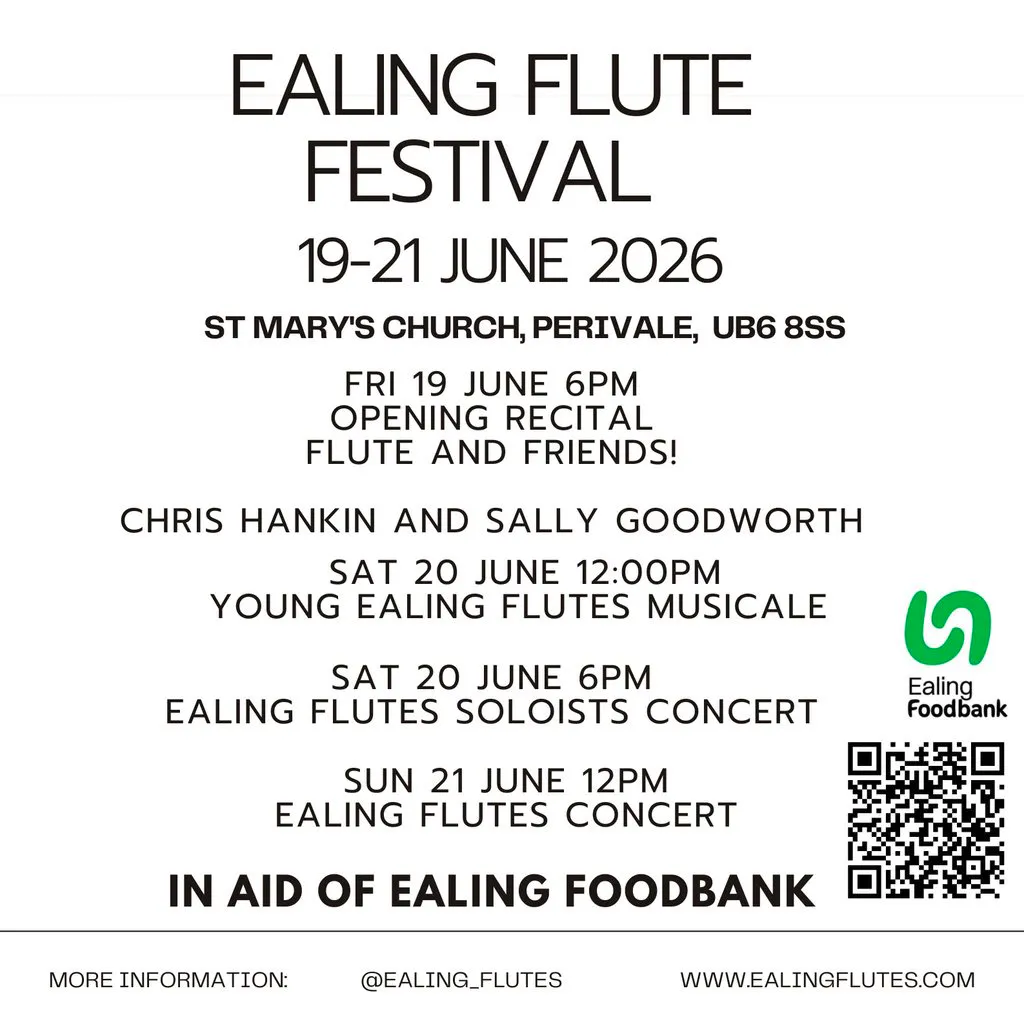 Ealing Flute Festival at St Mary's Perivale