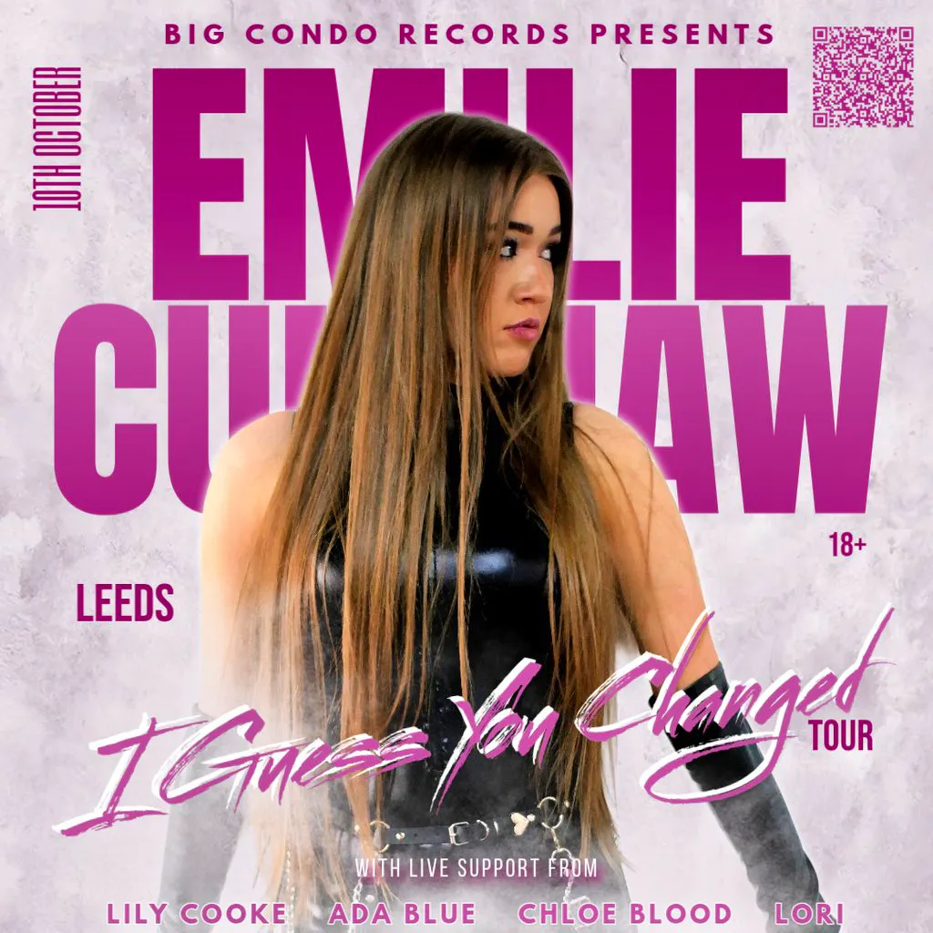 Big Condo Records Presents Emilie Culshaw IGYC Tour Leeds at Santiago Bar Leeds
