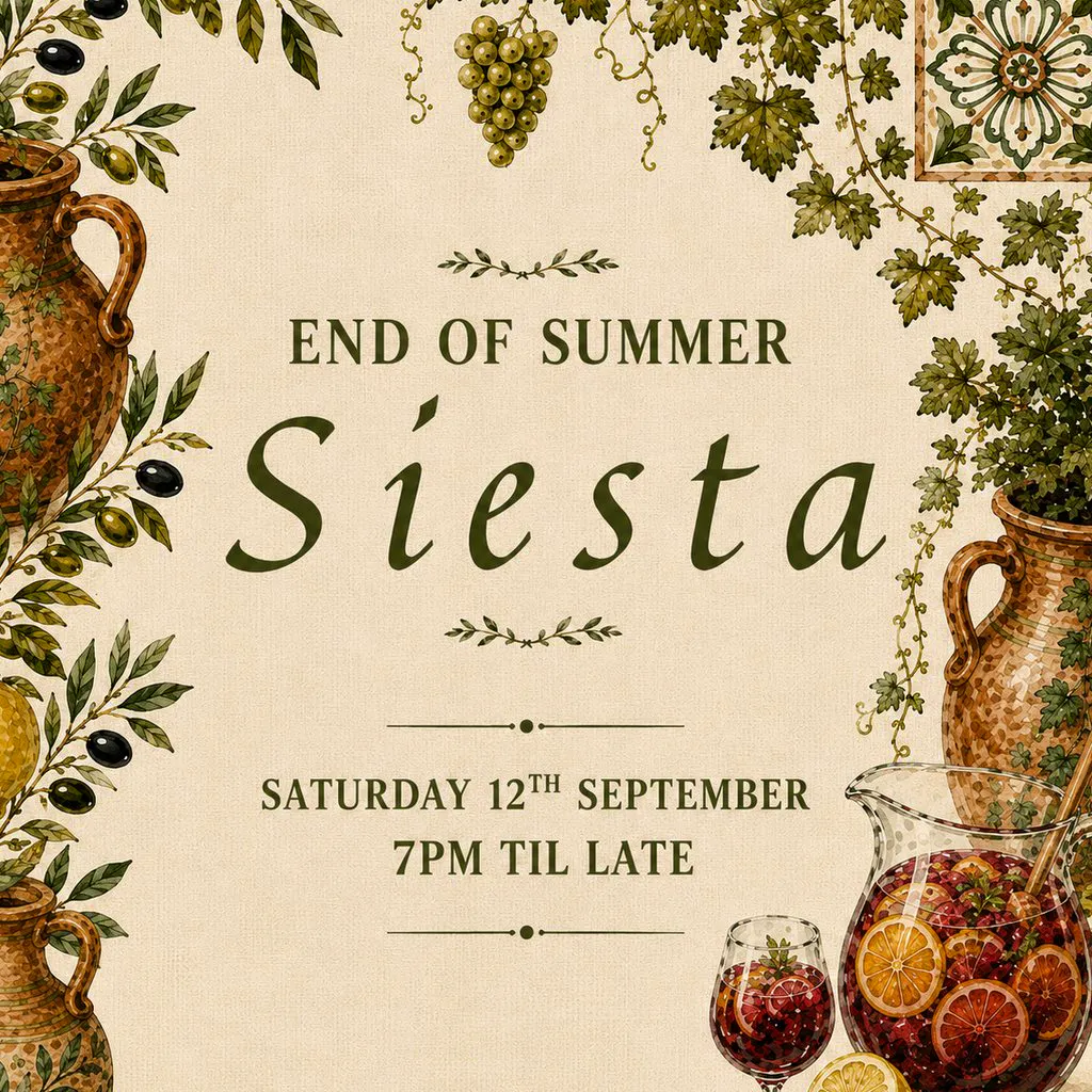 End of Summer Siesta at Albright Hussey Manor Hotel