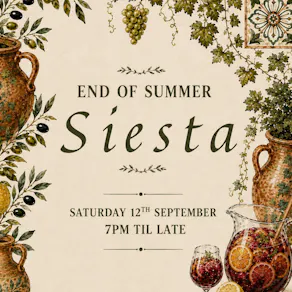 End of Summer Siesta