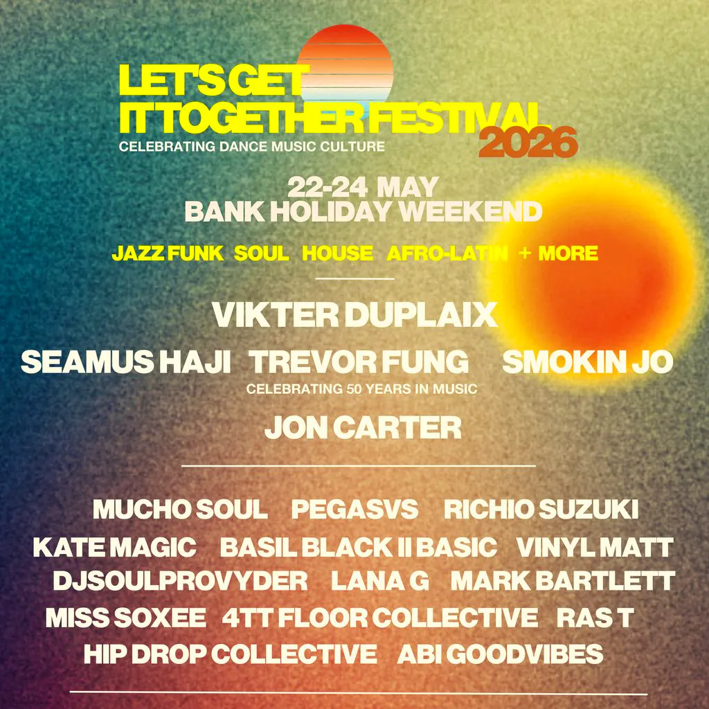 Let's Get It Together Festival 2026 at Courtyard, Hastings