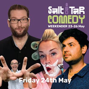 Gary Delaney, Katie Tracey and Brennan Reece
