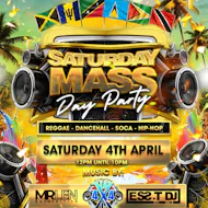 'SATURDAY MASS'DAY PARTY - Reggae x Dancehall x Soca x HipHop at ACAPELLA
