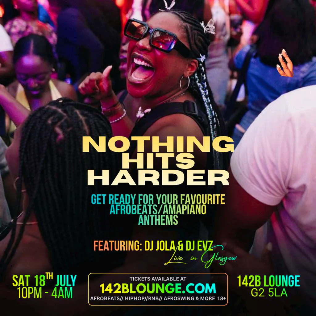 NOTHINGS HIT HARDER: DJ JOLA & DJ EVZ Live In Glasgow! at 142B Lounge Glasgow