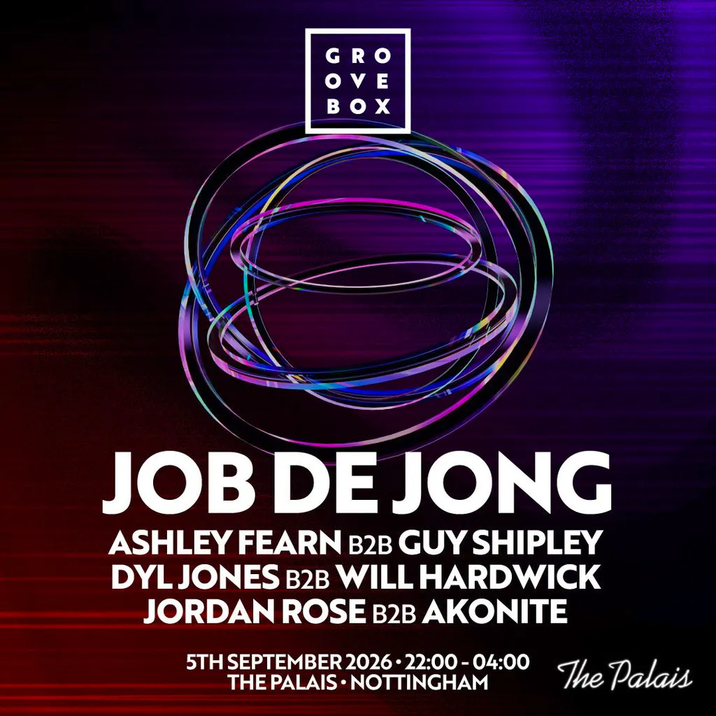 JOB DE JONG & MORE | Groovebox Rock City After Party at The Palais Nightclub
