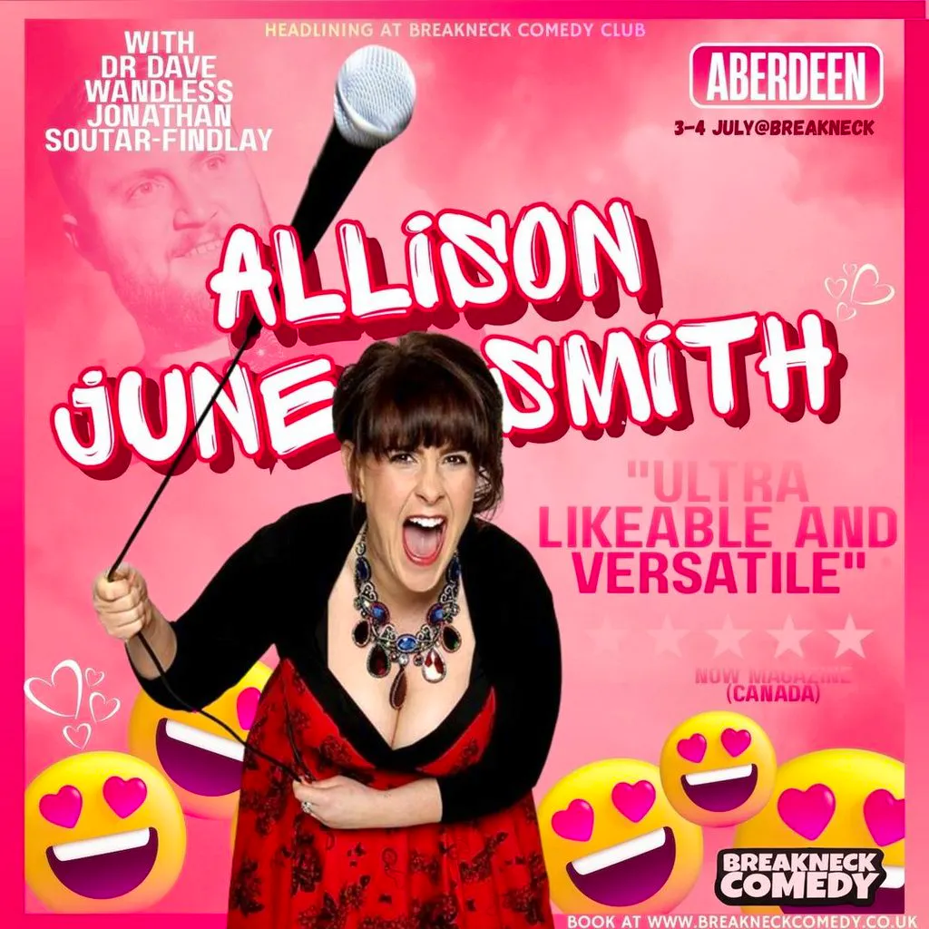 Allyson June Smith at Breakneck Comedy