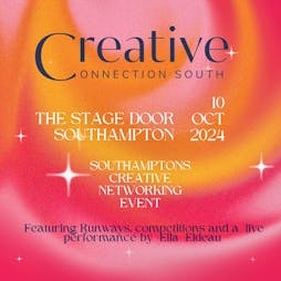 Creative Connection South Tickets | The Stage Door Southampton  | Thu 10th October 2024 Lineup