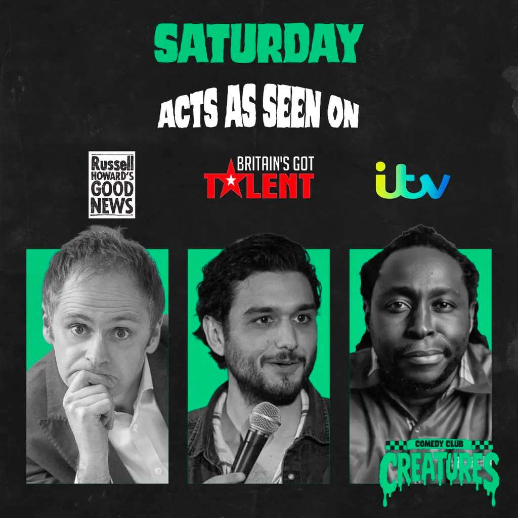 Saturday Afternoon Showcase|| Creatures Comedy Club at Creatures Comedy Club