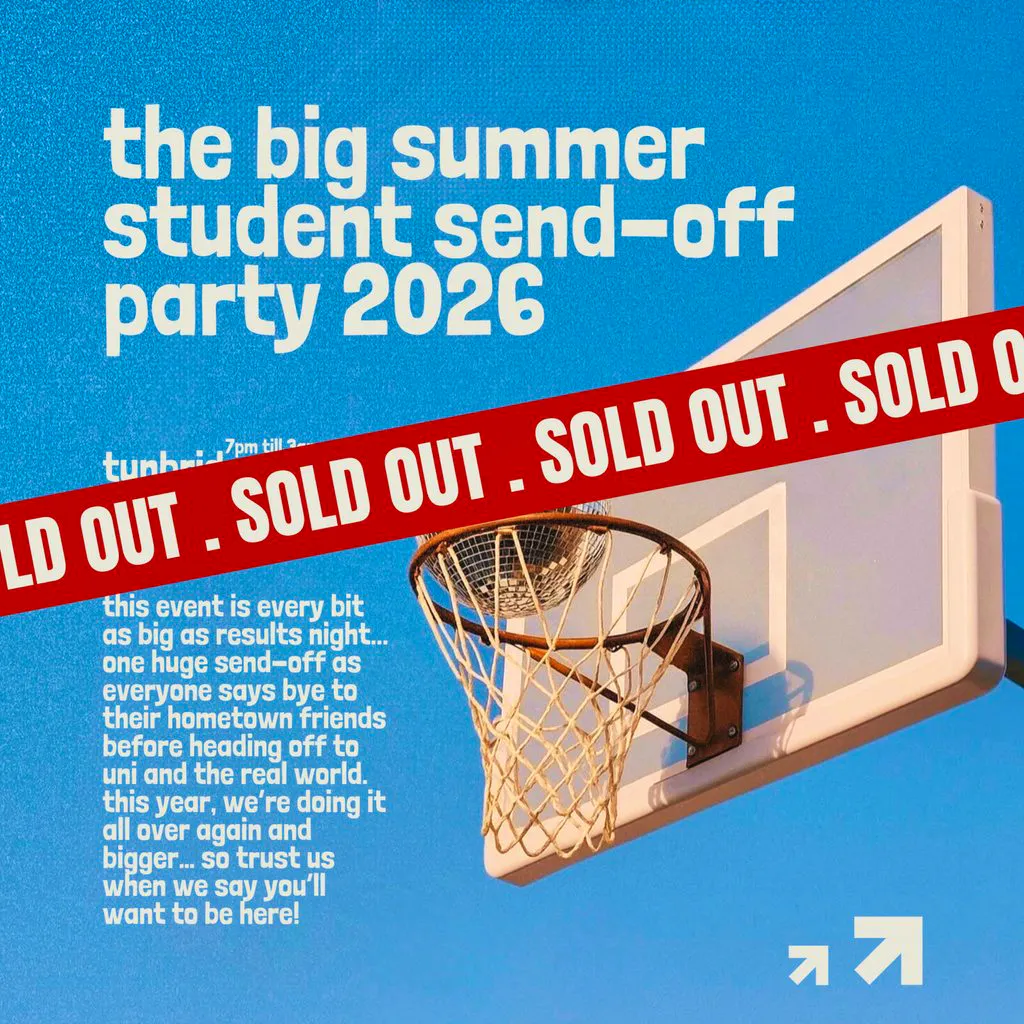 2.0 The Big Summer Student Send-Off Party - Tunbridge Wells at The Manor House Tunbridge Wells