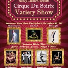 Honey Cabaret Presents - Cirque Du Soiree - Meal & Show Option at Metronome 