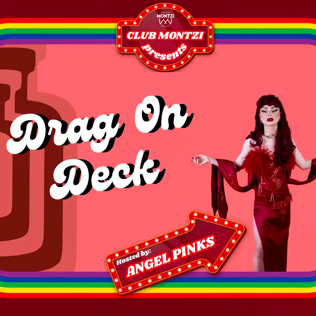 CULB MONTZI: Drag on Deck at Daffodil Liverpool