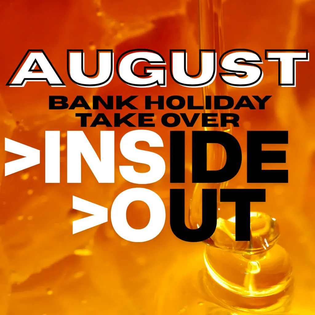 INSIDE//OUT AUGUST Bank Holiday Takeover at Level Up Bar