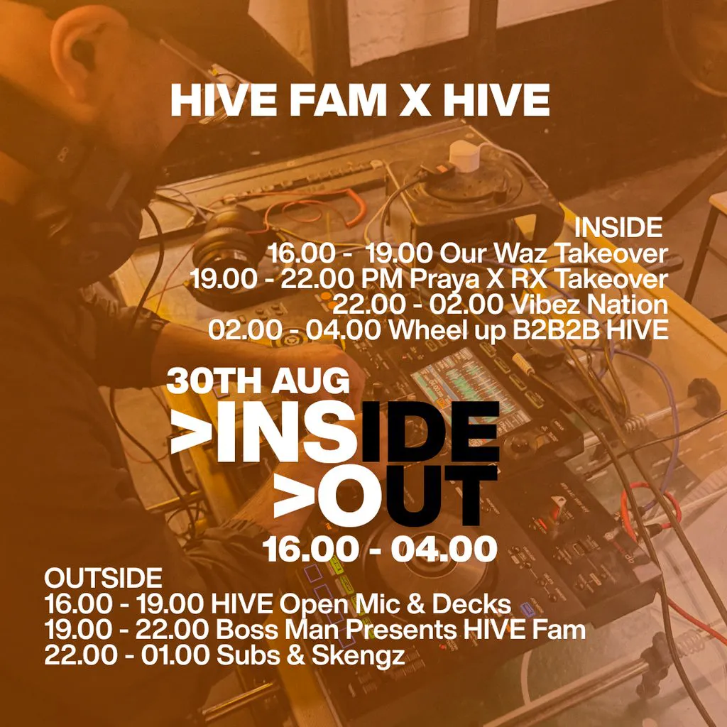 INSIDE//OUT AUGUST Bank Holiday Takeover at Level Up Bar