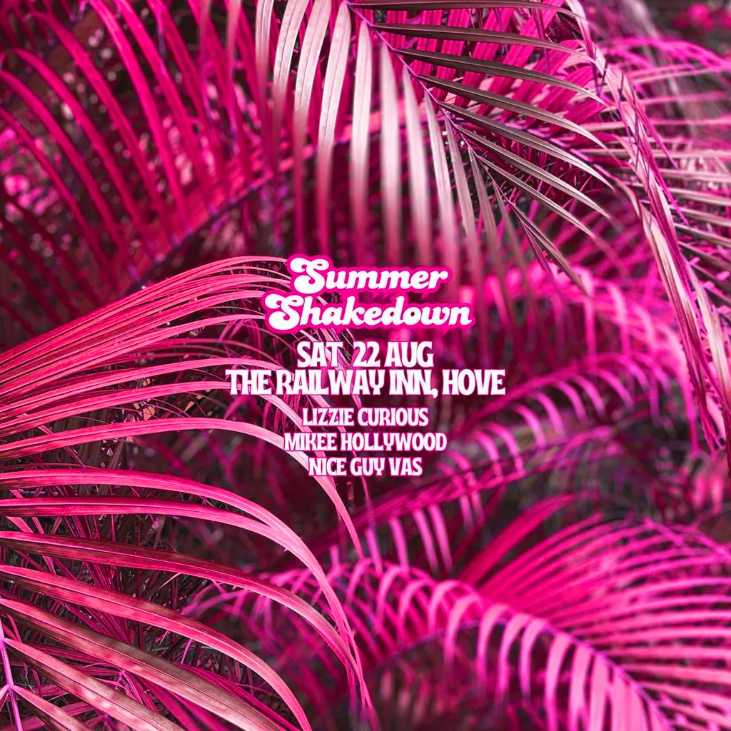 Summer Shakedown Sat 22nd Aug at Railway Inn at The Railway Inn Portslade