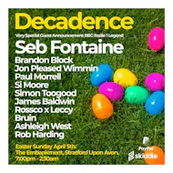 Decadence Boutique Easter Sunday 2026 Stratford Upon Avon at The Embankment Stratford Upon Avon