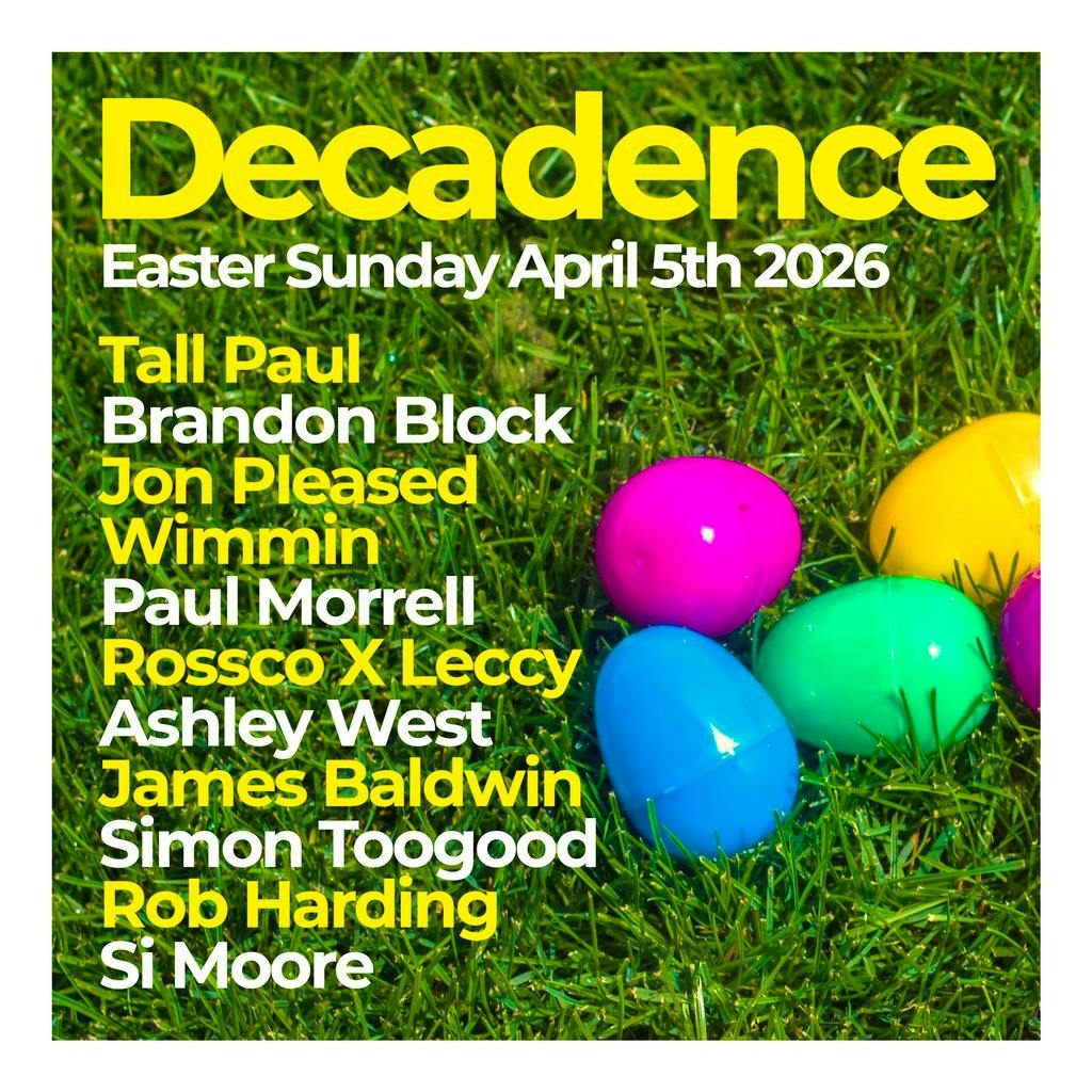 Decadence Boutique Easter Sunday 2026 Stratford Upon Avon at The Embankment Stratford Upon Avon