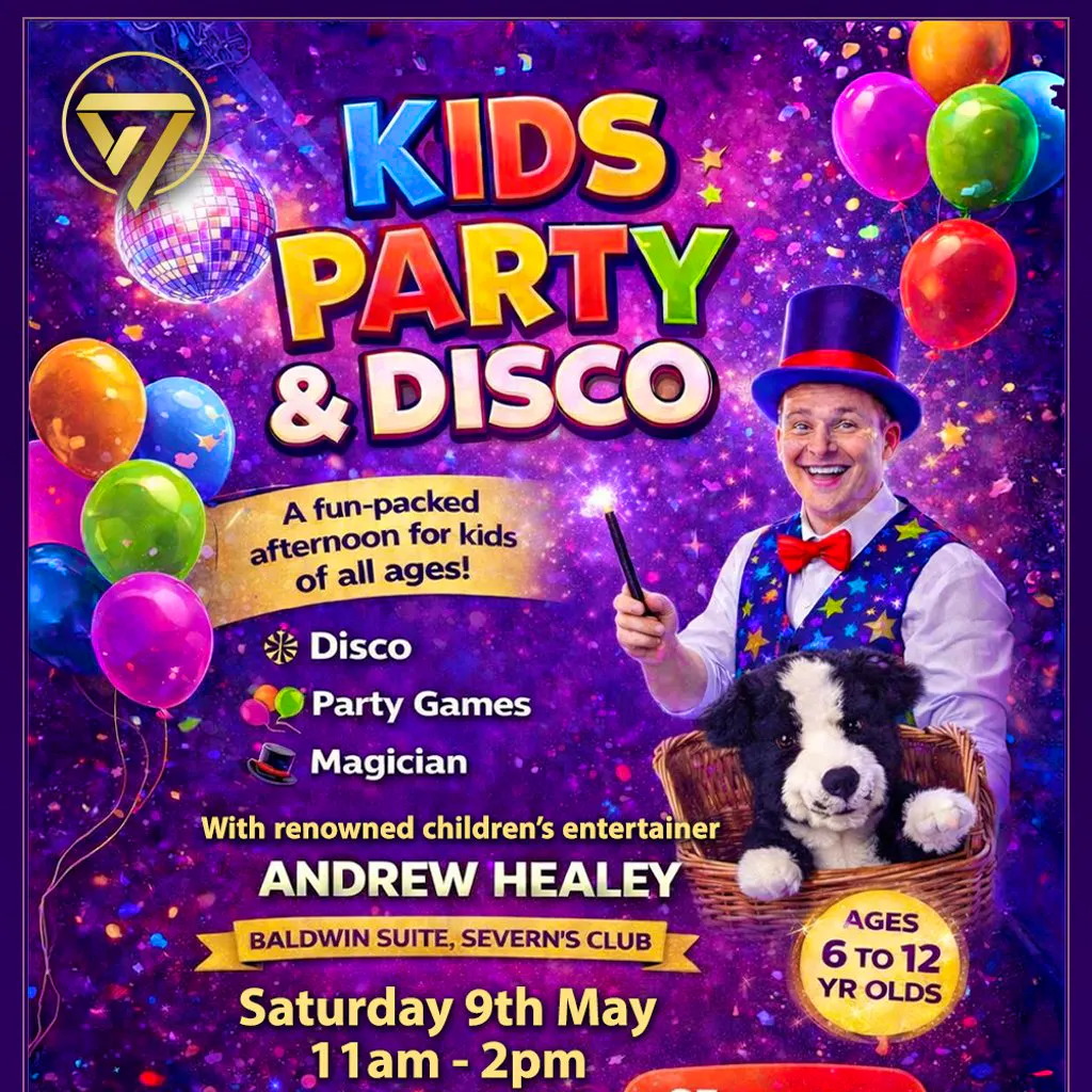 Kids Party & Disco at the Severn's Club at Severn's Club