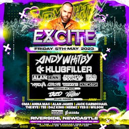 Excite @ Riverside - 05/05/2023 Tickets | Riverside Newcastle Newcastle Upon Tyne  | Fri 5th May 2023 Lineup