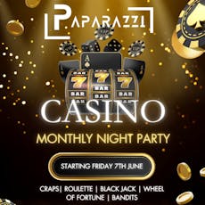 Casino Fun Night at Paparazzi